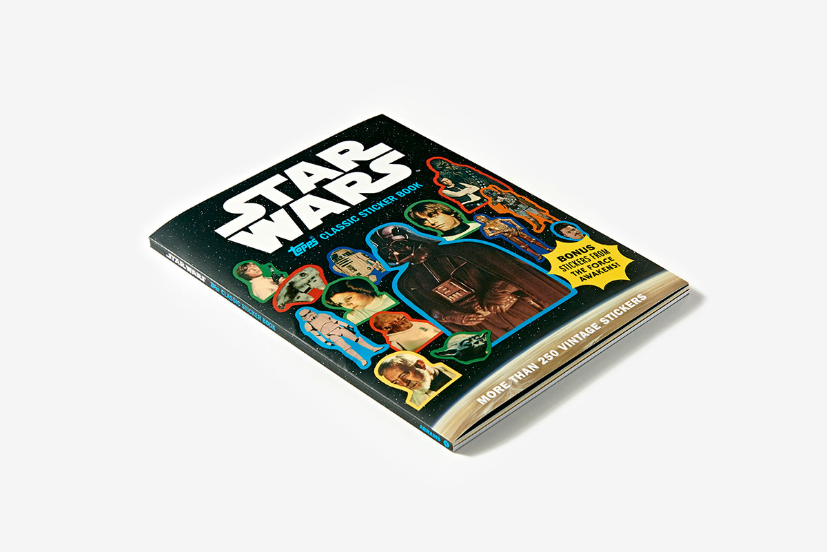 star wars topps book