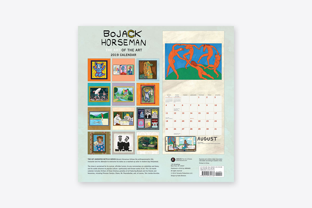 BoJack Horseman 2019 Wall Calendar (Wall) ABRAMS