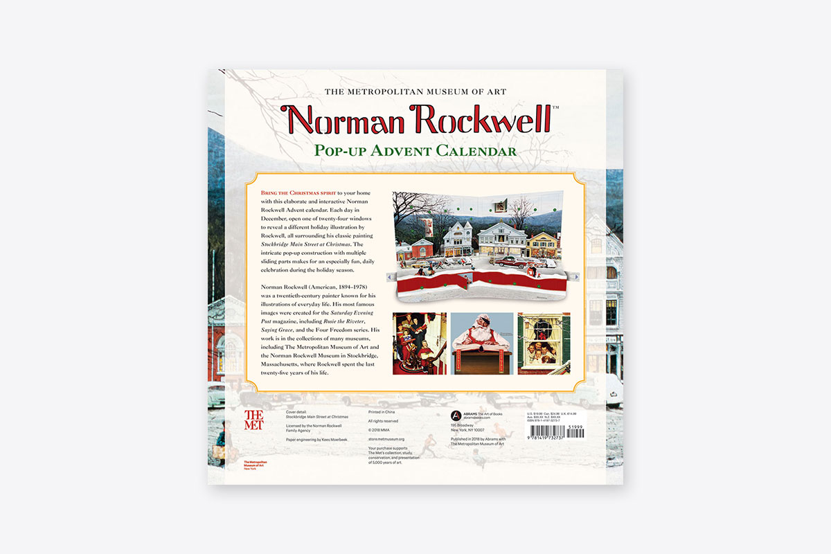 Norman Rockwell Popup Advent Calendar (Advent Calendar) ABRAMS