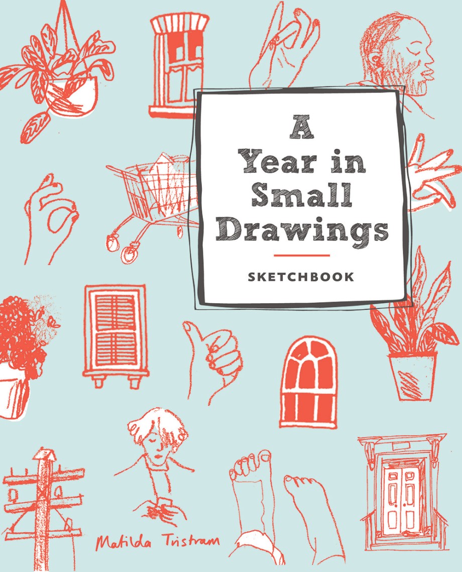 A Year in Small Drawings (Sketchbook) (Paperback)