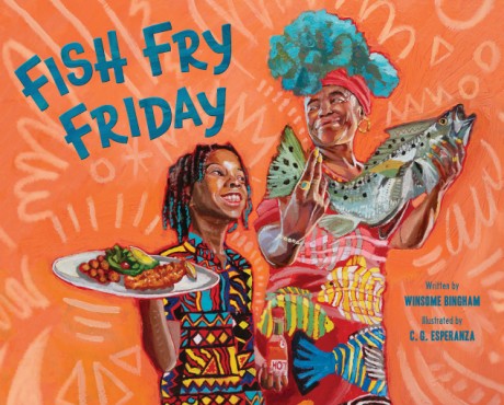 Cover image for Fish Fry Friday A Picture Book