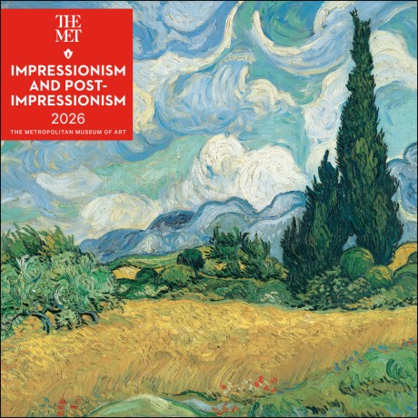 Cover image for Impressionism and Post-Impressionism 2026 Wall Calendar