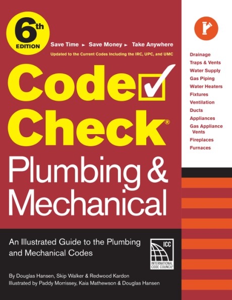 Cover image for Code Check Plumbing & Mechanical 6th Edition 