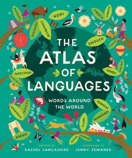 Cover image for Atlas of Languages Words Around the World