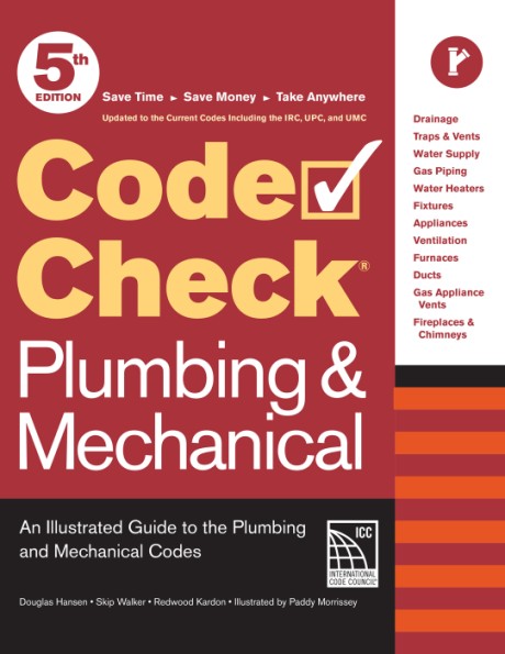 Cover image for Code Check Plumbing & Mechanical 5th Edition 