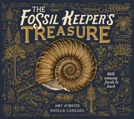 Cover image for Fossil Keeper's Treasure With Amazing Fossils to Touch