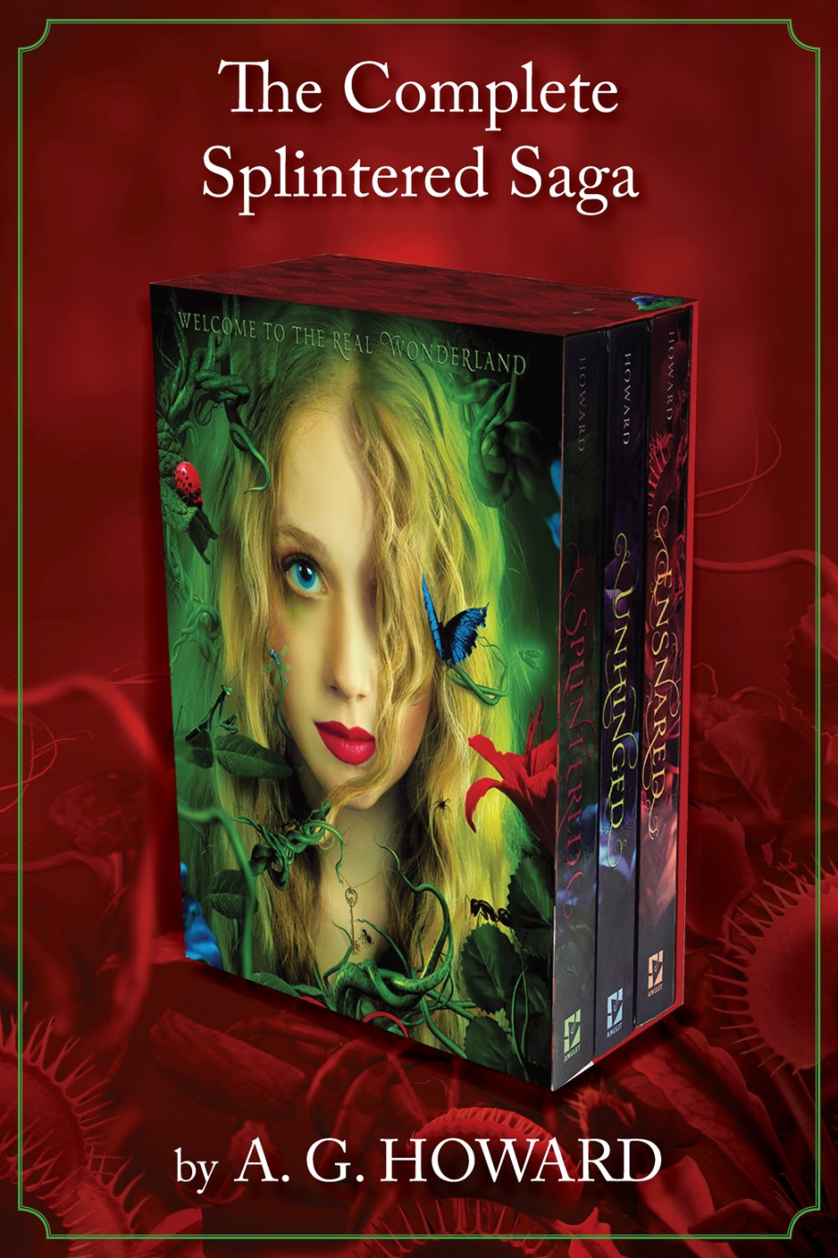 Cover for Complete 3-Book Splintered Saga Collection Splintered, Unhinged, and Ensnared