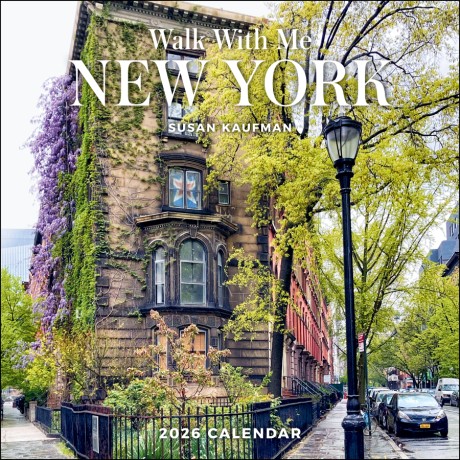 Cover image for Walk With Me: New York 2026 Wall Calendar