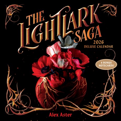 Cover image for Lightlark Saga 2026 Deluxe Wall Calendar with 6 Collectible Cards