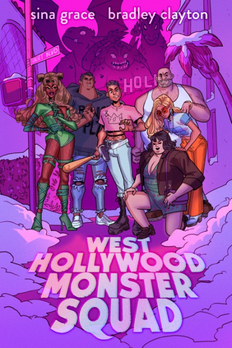 Cover image for West Hollywood Monster Squad A Graphic Novel