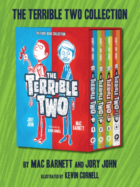 Cover image for Terrible Two 4-Book Collection Terrible Two, Terrible Two Get Worse, Terrible Two Go Wild, Terrible Two's Last Laugh