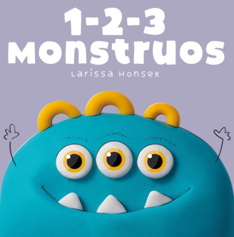 Cover image for 1-2-3 Monstruos