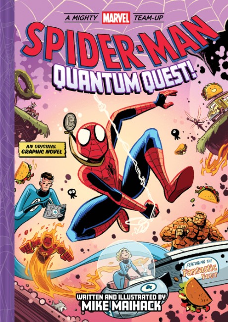 Cover image for Spider-Man: Quantum Quest! (A Mighty Marvel Team-Up) An Original Graphic Novel