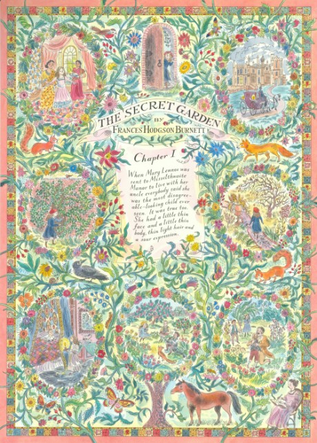 Cover image for Secret Garden: The Opening Lines A 500-Piece Jigsaw Puzzle