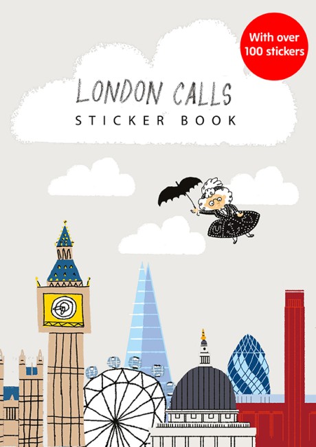 Cover image for London Calls Sticker Book 