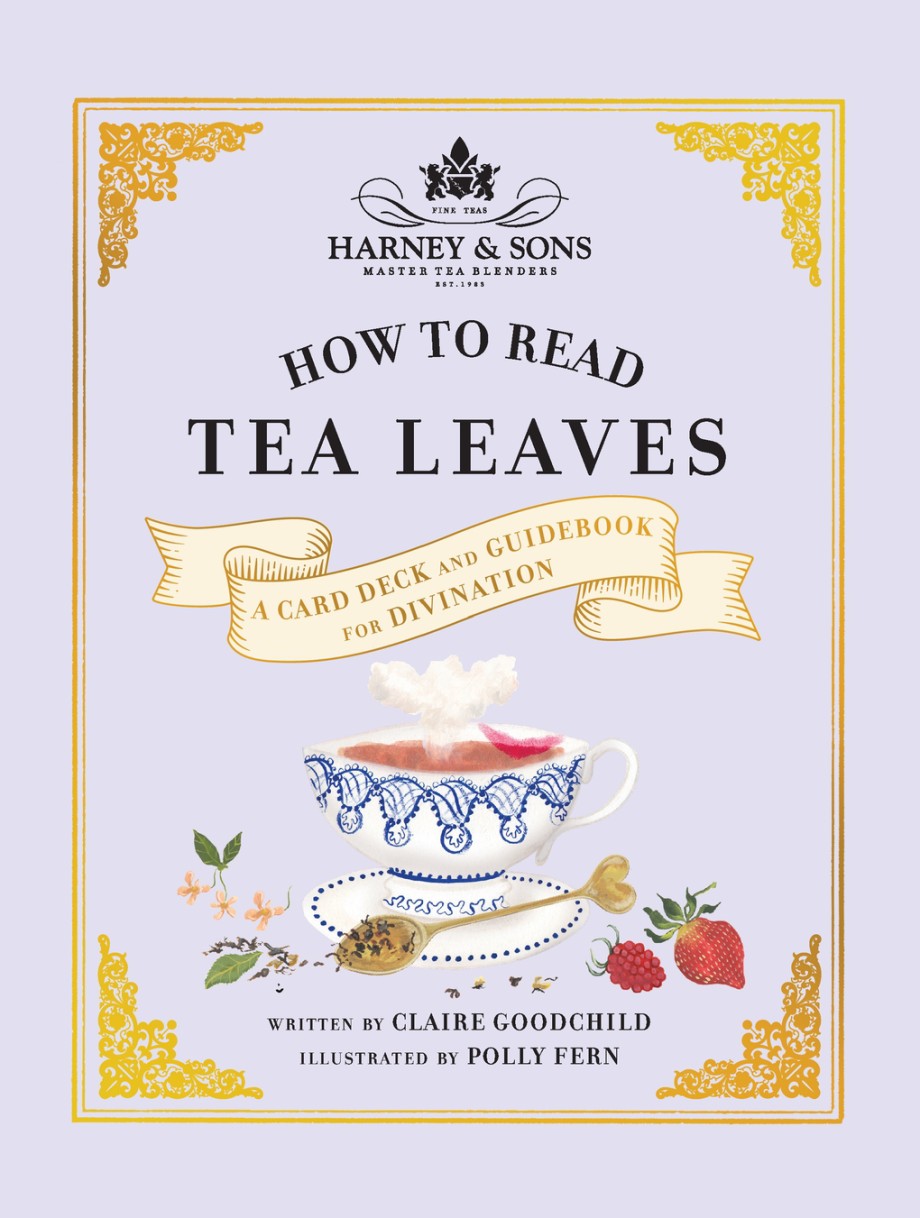 Cover for Harney & Sons How to Read Tea Leaves A Card Deck and Guidebook for Divination