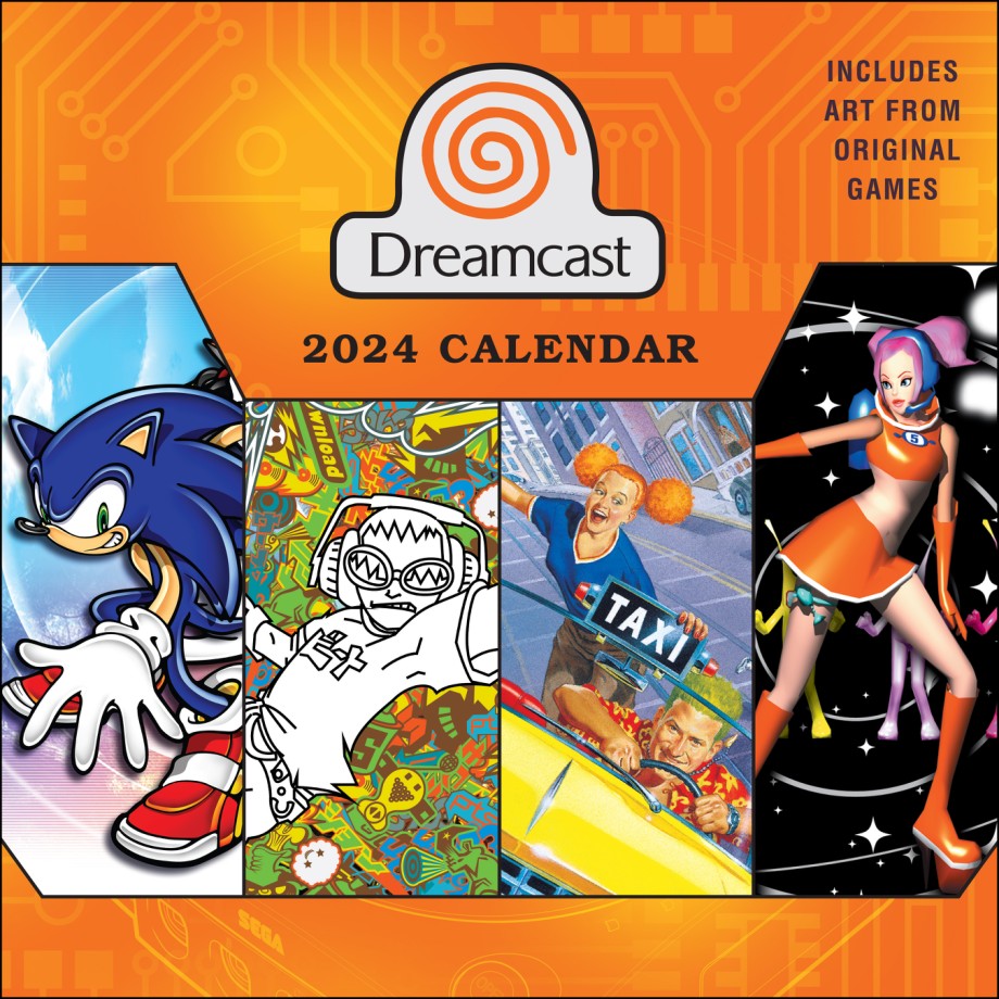 Sega Dreamcast 2024 Wall Calendar (Wall) | ABRAMS