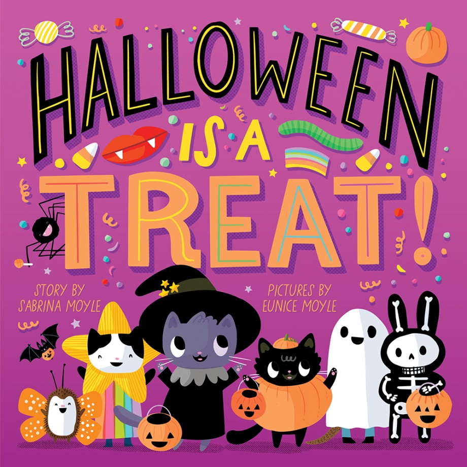Halloween Is a Treat! (A Hello!Lucky Book) (Board Book) | ABRAMS