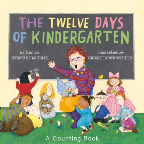 Cover image for Twelve Days of Kindergarten A Counting Book