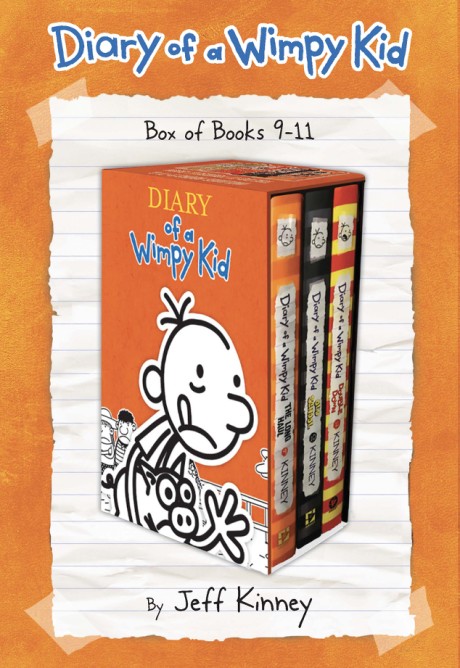 Diary of a Wimpy Kid Box of Books 9-11 The Long Haul, Old School, and Double Down