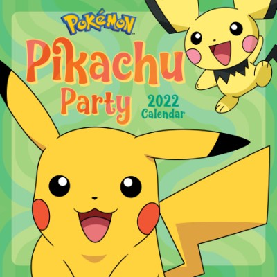 Pokémon Pikachu Party 2022 Wall Calendar (Wall) | Abrams