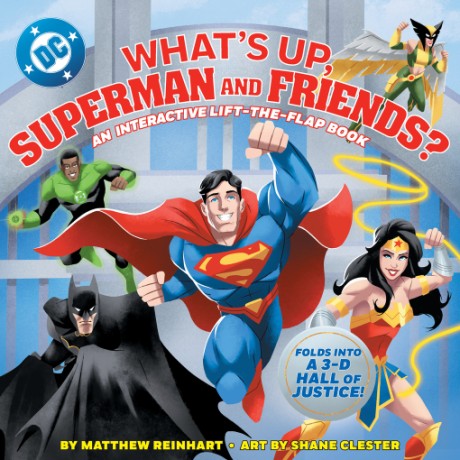 Cover image for What’s Up, Superman and Friends? (A Pop Magic Book)