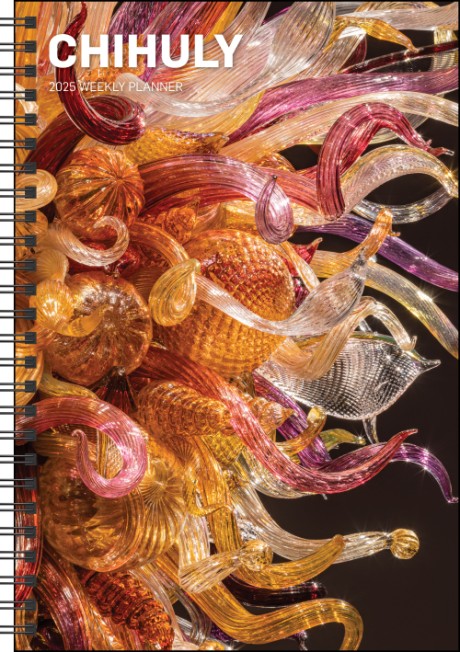 Chihuly 2025 12-Month Weekly Planner Calendar (Softcover)