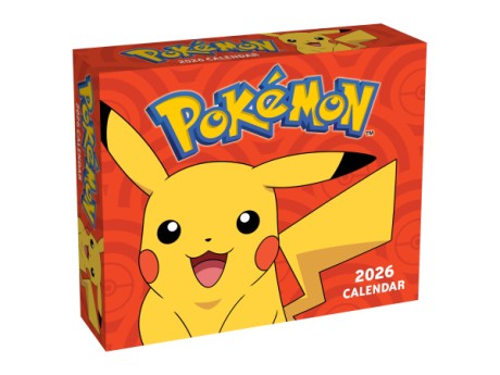 Cover image for Pokémon 2026 Day-to-Day Calendar