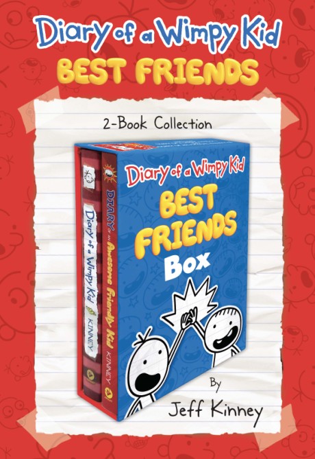 Cover image for Diary of a Wimpy Kid Best Friends: 2-Book Collection Diary of a Wimpy Kid and Diary of an Awesome Friendly Kid