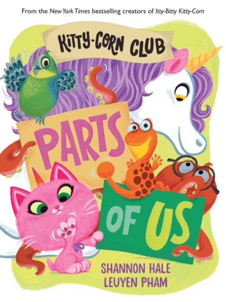 Cover image for Kitty-Corn Club: Parts of Us A Board Book