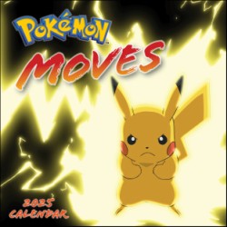 Cover image for Pokémon Moves 2025 Wall Calendar
