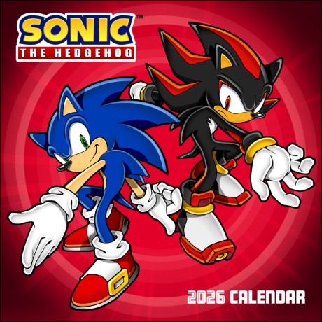 Cover image for Sonic the Hedgehog 2026 Wall Calendar