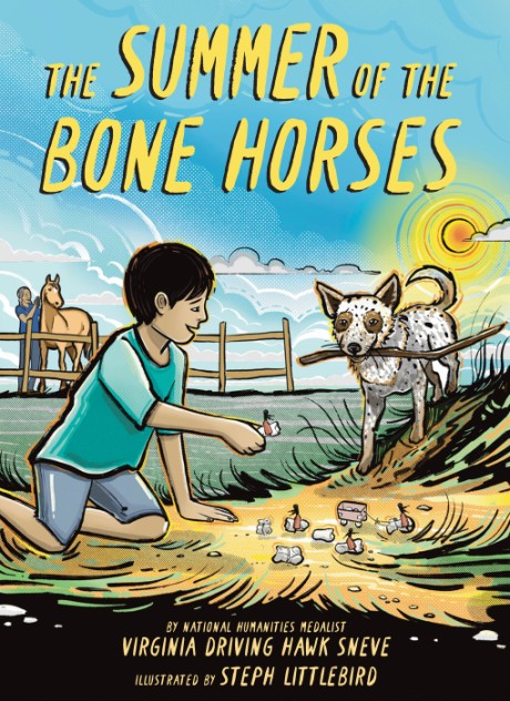 Cover image for Summer of the Bone Horses A Chapter Book