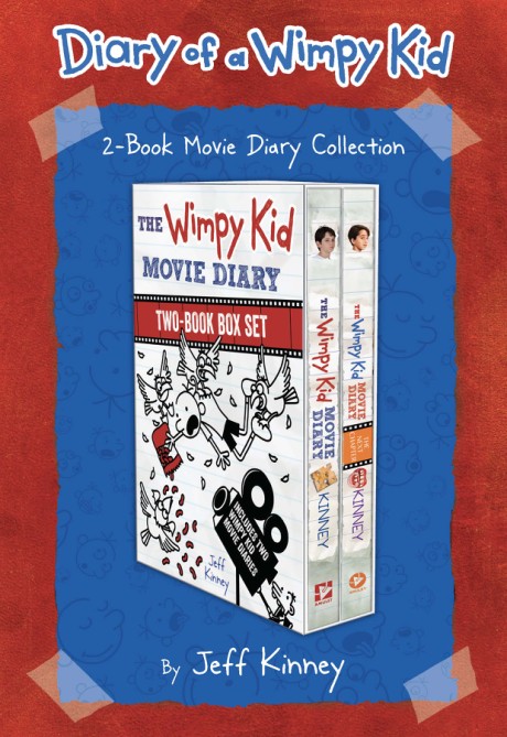 Cover image for Diary of a Wimpy Kid 2-Book Movie Diary Collection How Greg Heffley Went Hollywood and The Next Chapter