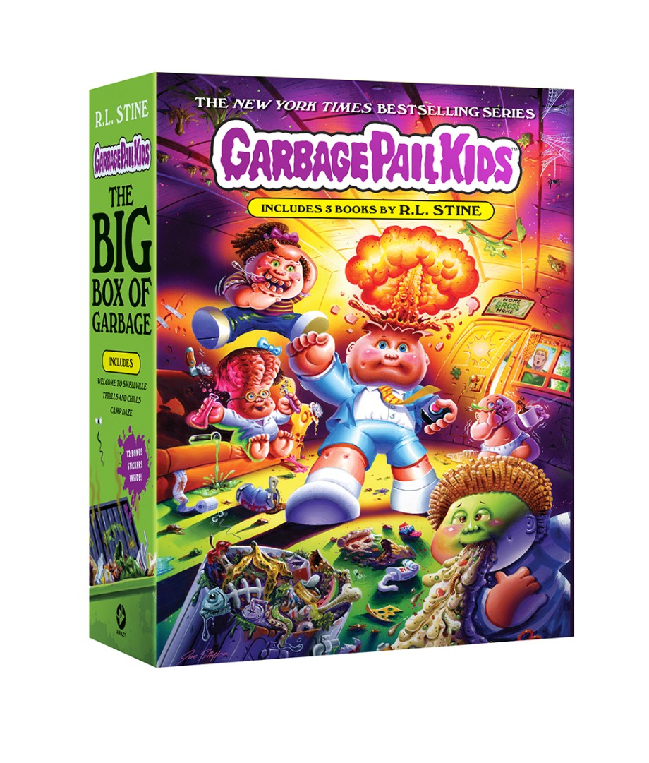 Garbage Pail Kids: The Big Box of Garbage (3-Book Box Set) Welcome to Smellville, Thrills & Chills, and Camp Daze