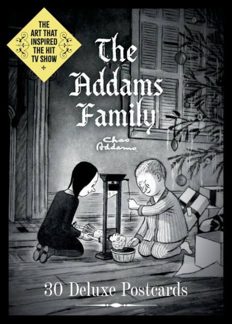 Cover image for Addams Family: 30 Deluxe Postcards Revised Edition