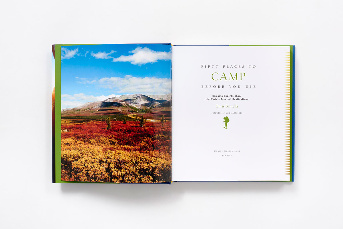 Fifty Places to Camp Before You Die (Hardcover)